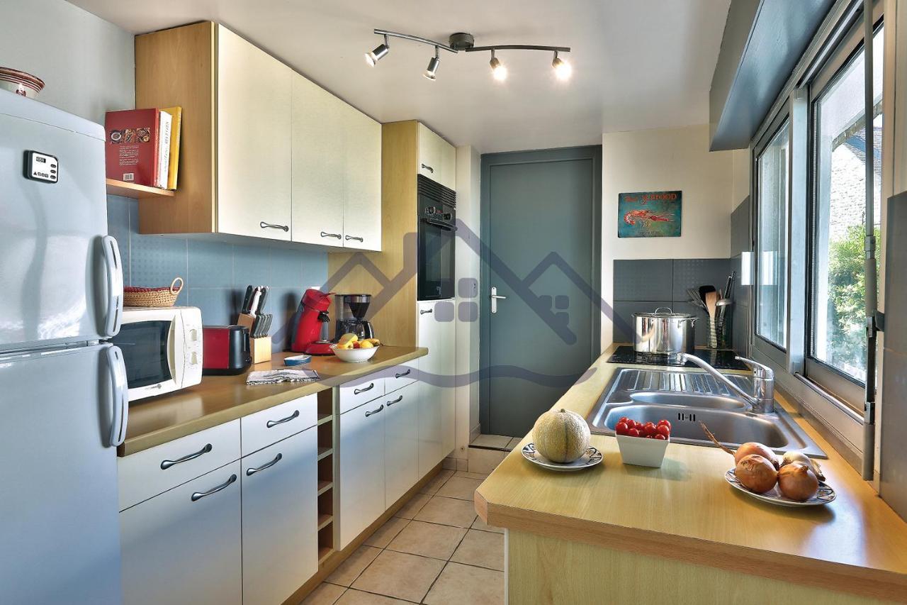 LocaLise - La Maison du pêcheur au Guilvinec - Chambres vue mer - A 20m de la mer située à la pointe de Men Meur - Tout à pied, plage, port, centre, commerces, marché - Wifi inclus - Linge de lit inclus - Jardin clos - En option , ménage et serviette Exterior foto